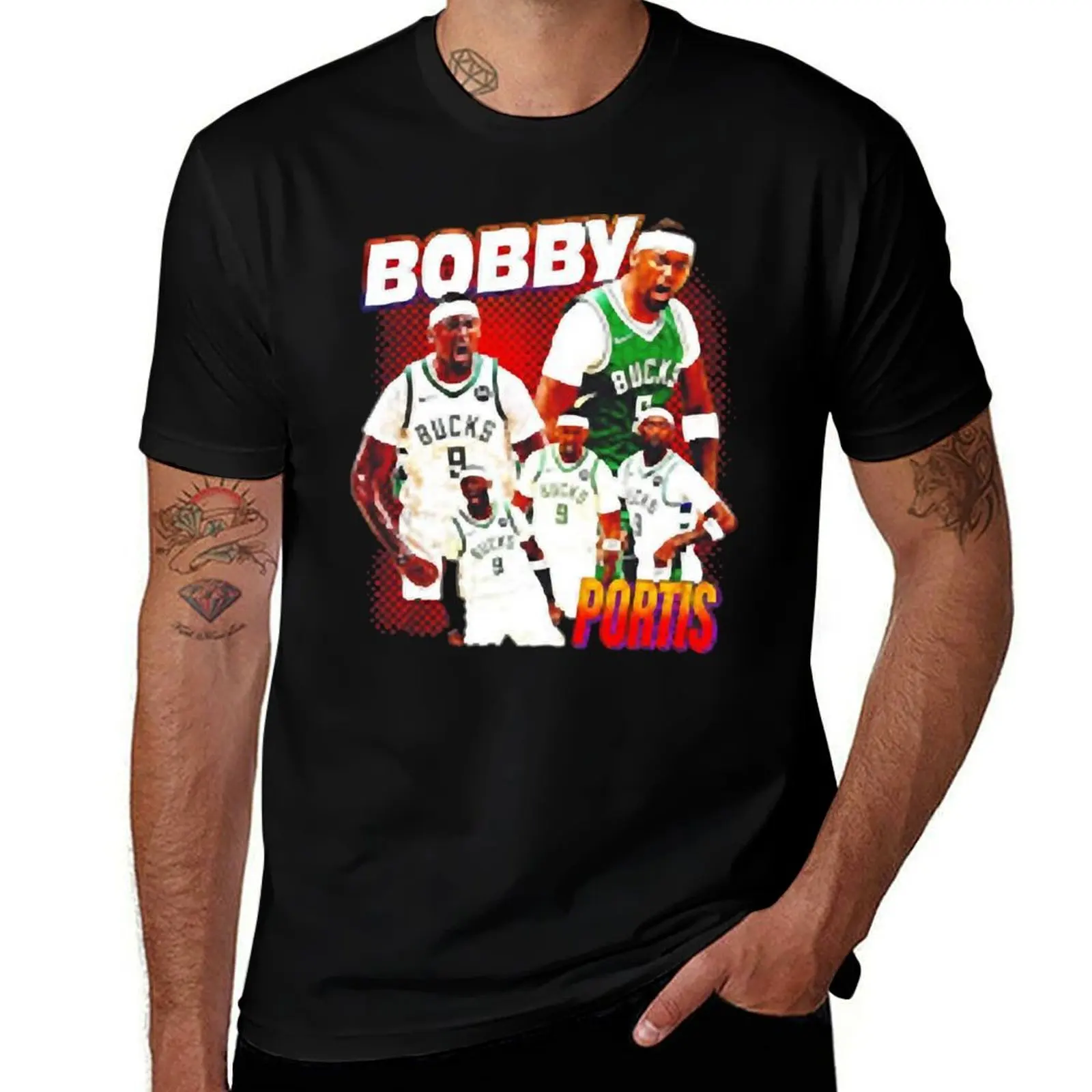 

Portis Jr Crazy Eyes T-Shirt t shirt for man t shirt custom print T-Shirt