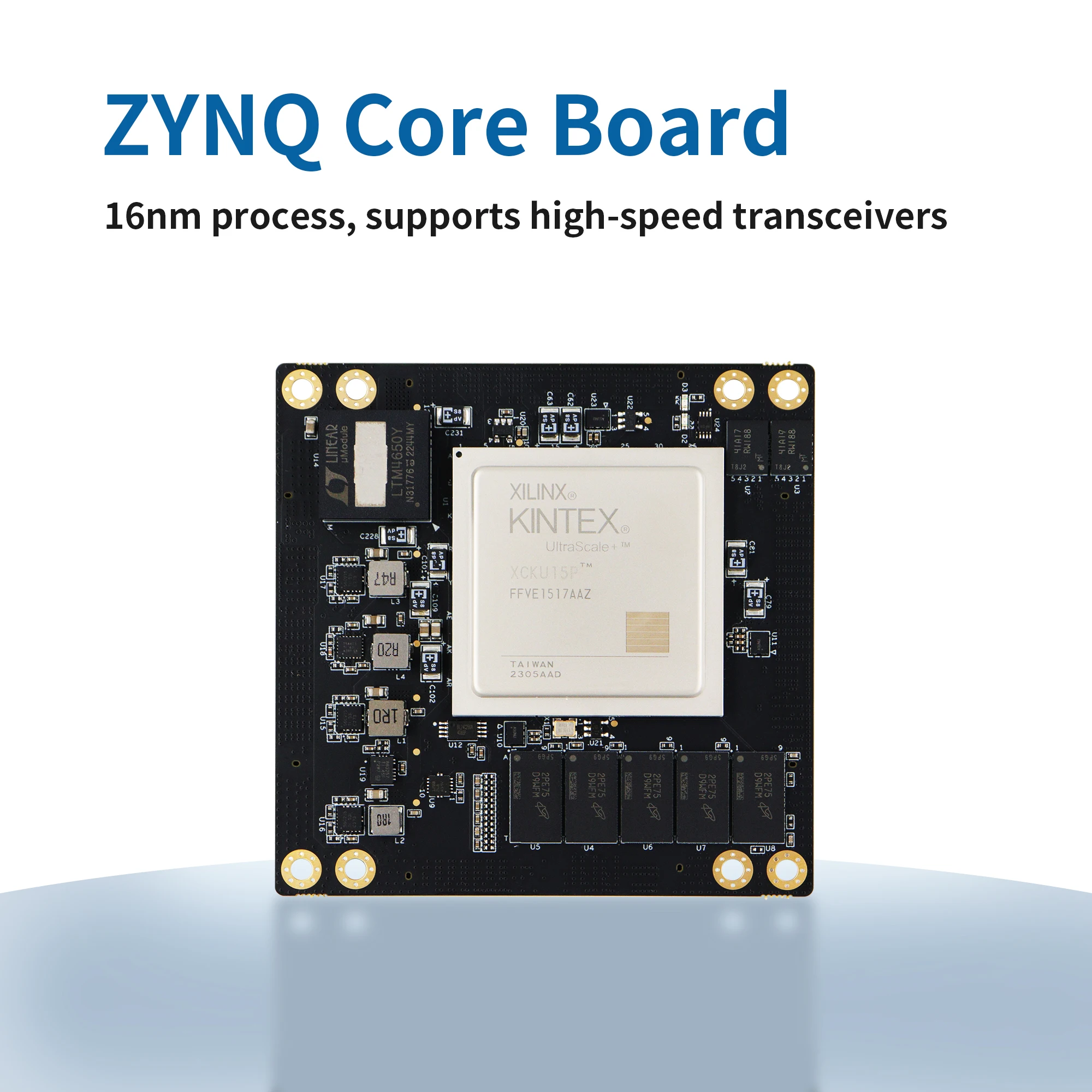 Microphase FPGA Core Board SoM Xilinx Kintex UltraScale+ XCKU15P Industrial Grade XME0837