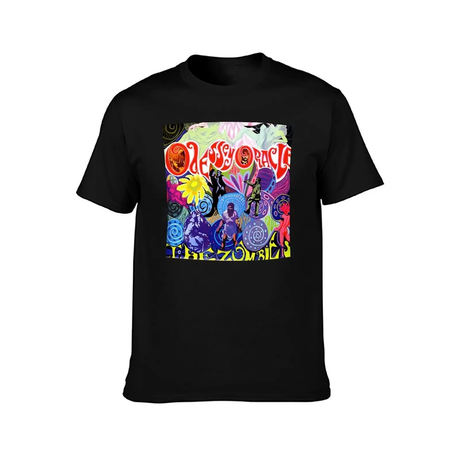 The Zombies Odessey And Oracle T-Shirt Summer Casual Cotton Tee Oversized Streetwear Tops Vintage Graphic Print 100% Cotton