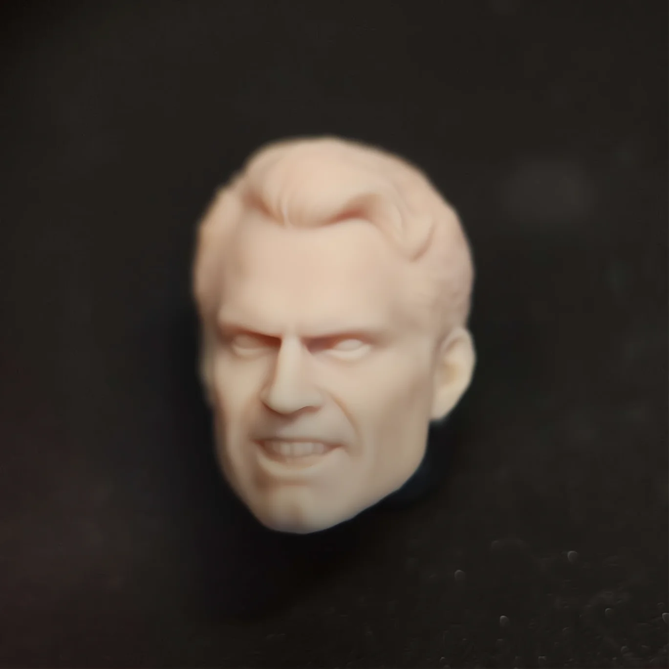 HL402 DIY Customized 1/18 1/12 1/10 Henry C Clark K Unpainted Head Sculpt for 3.75