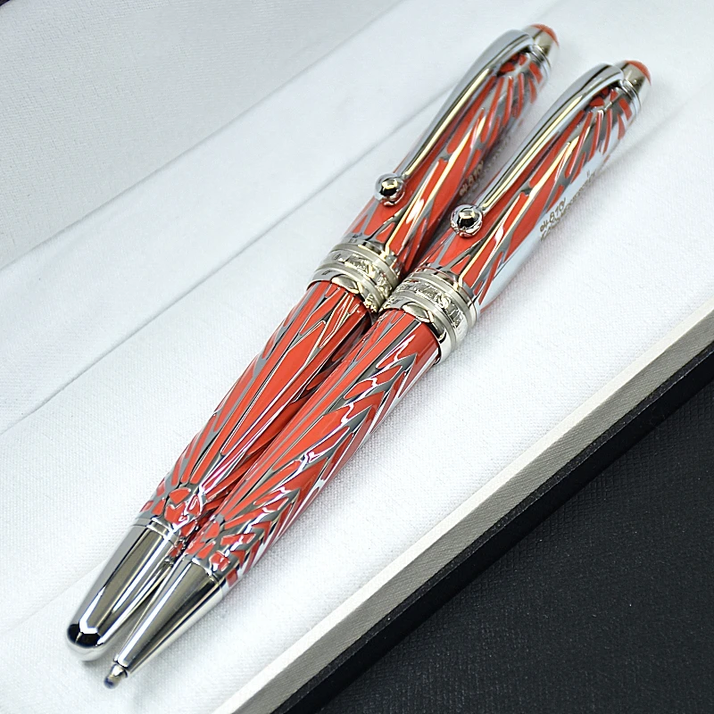 high quality Black / Red MB 163 ballpoint pen / Roller ball pen / Fountain pen office stationery New Arrival luxury ball pens