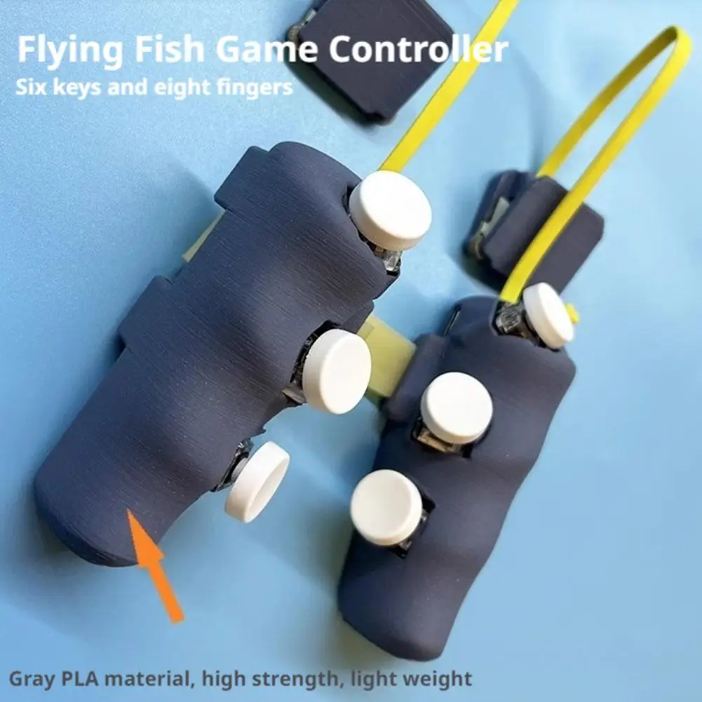 DIY 3D Tablet Game Controller Tablet Game Handle, 8/6/4 Buttons, Pulse Continuous Shooting, For PUBG Gamepad For Ipad Nubia G9T2