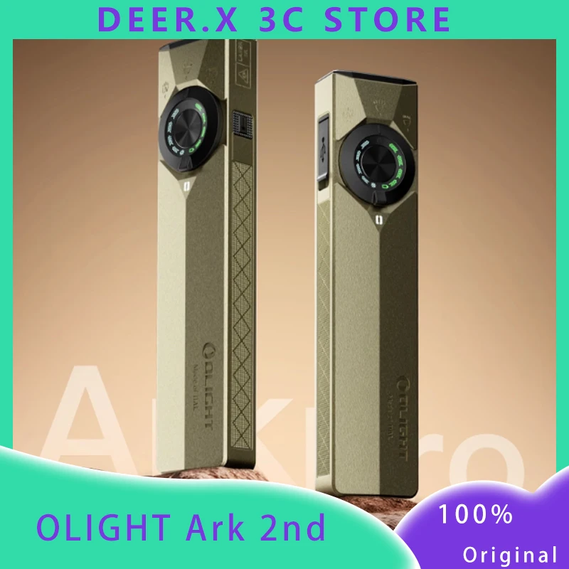 OLIGHT Ark 2nd Generation Pro/Ultra 4-in-1 Flashlight Multi-Light Sources Portable Flashlight Lasting Performance Dual Charging