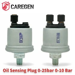 1/8 NPT 10bars 25bars VDO Oil Pressure Sensor Diesel Generator Oil Sensing Plug 0-25 bar 0-10 Bars For Generator Parts