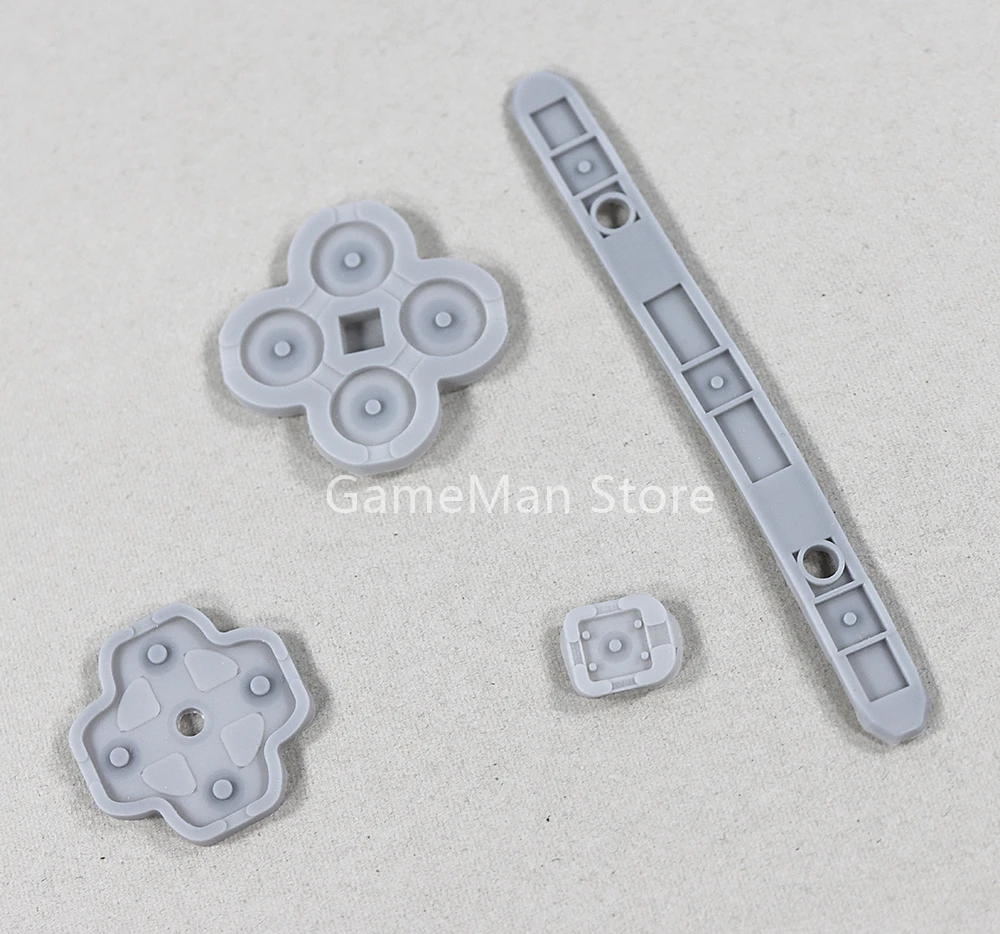 100 zestawów/partia dla 3DSXL 3DSLL silikonowy przycisk przewodzący gumowy d-pad dla 3DSXL/LL