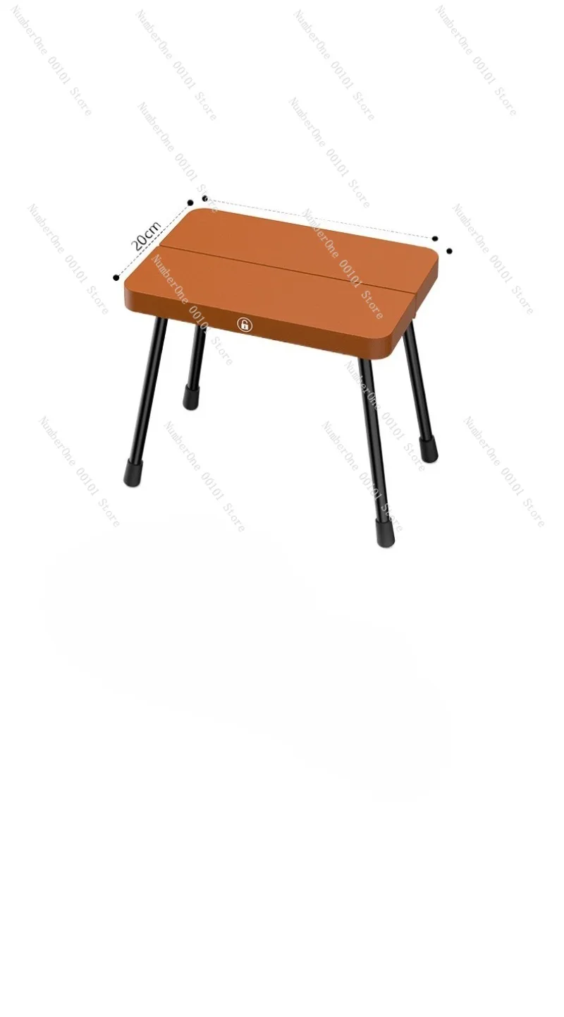 Outdoor Camping Storage Box Folding Stool | Portable folding chair fishing bench