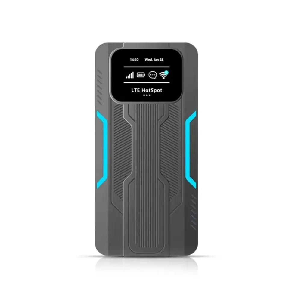 

4G+ WiFi 6 LTE Mobile Router 300Mbps 10000mAh 2-in-1 Portable Hotspot Power Bank Pocket Modem for Europe Asia Africa Middle East