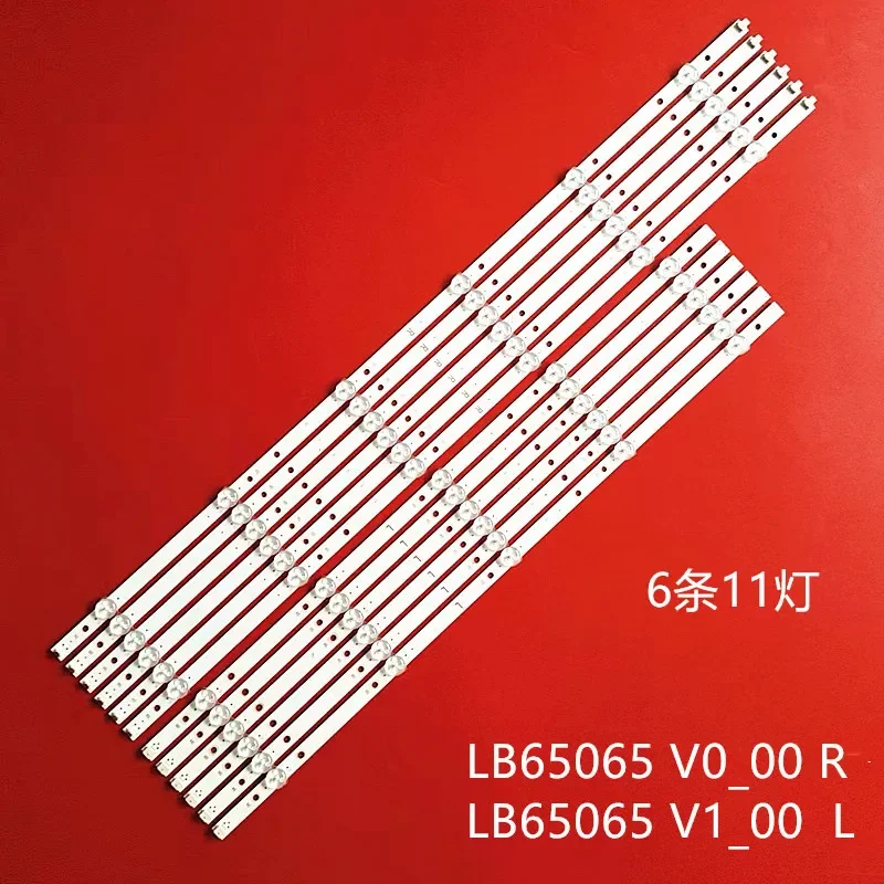 LED strip For 65PUS6504/12 65PUS6554/12 65PUS6754 65PUS7304/12 65PUS7354/12 LB65065 V1_00 LB65065 V0_00 996592000939