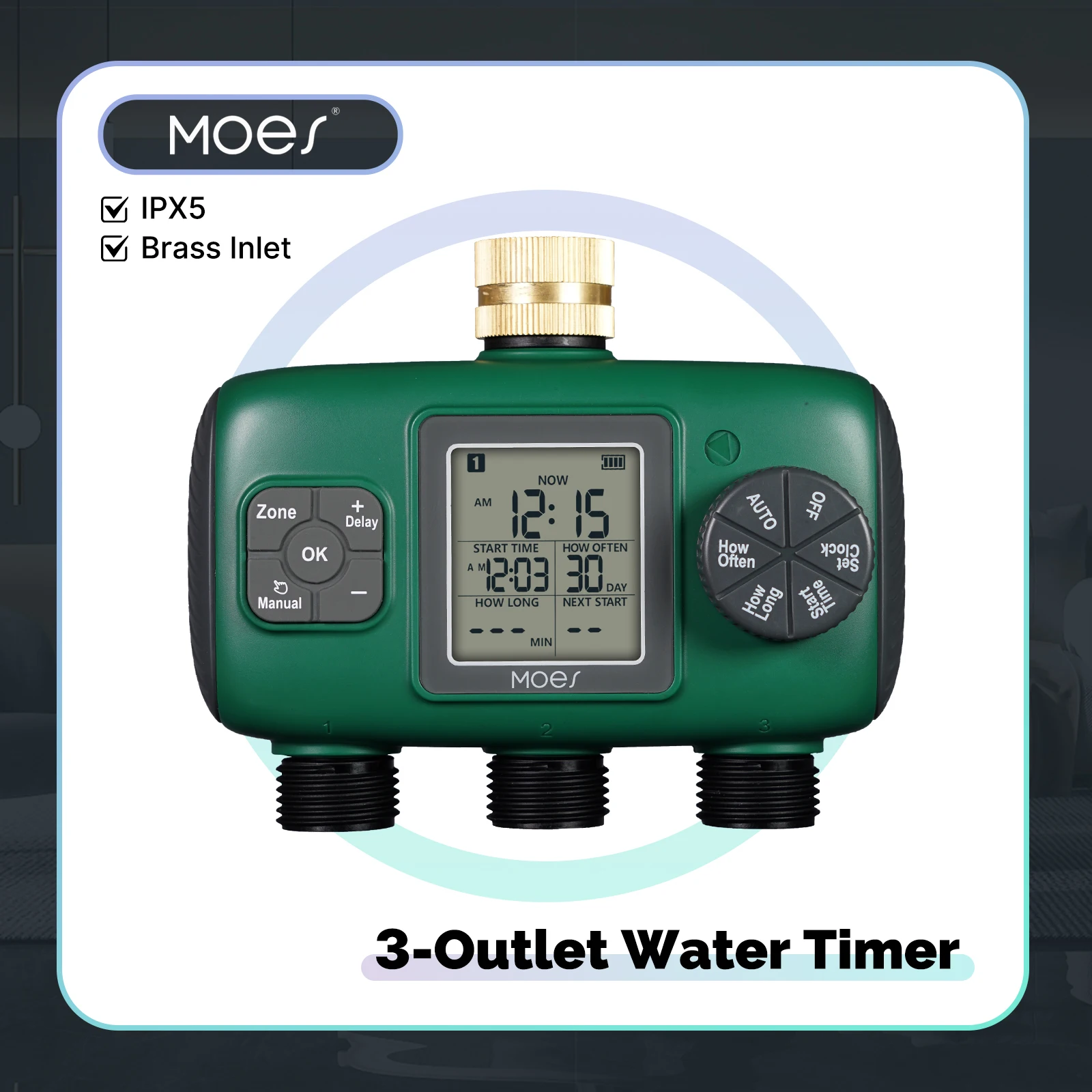 Moes 3-Outlet Smart… - image