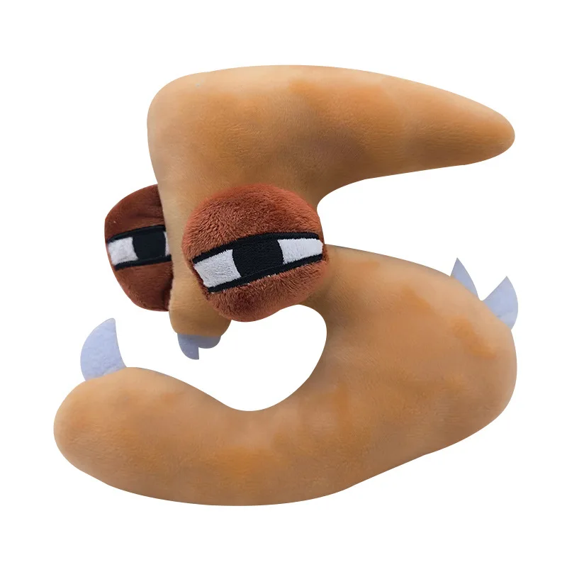 W 10 pçs 0-9 número lore brinquedo de pelúcia personagem boneca kawaii animal de pelúcia alfabeto lore plushie brinquedos para crianças presentes educativos