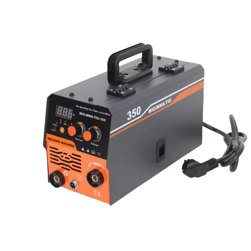 2026 hot sales MIG-350 multifunctional 3 in 1 airless mig mma tig flux cored welding wire welding machine