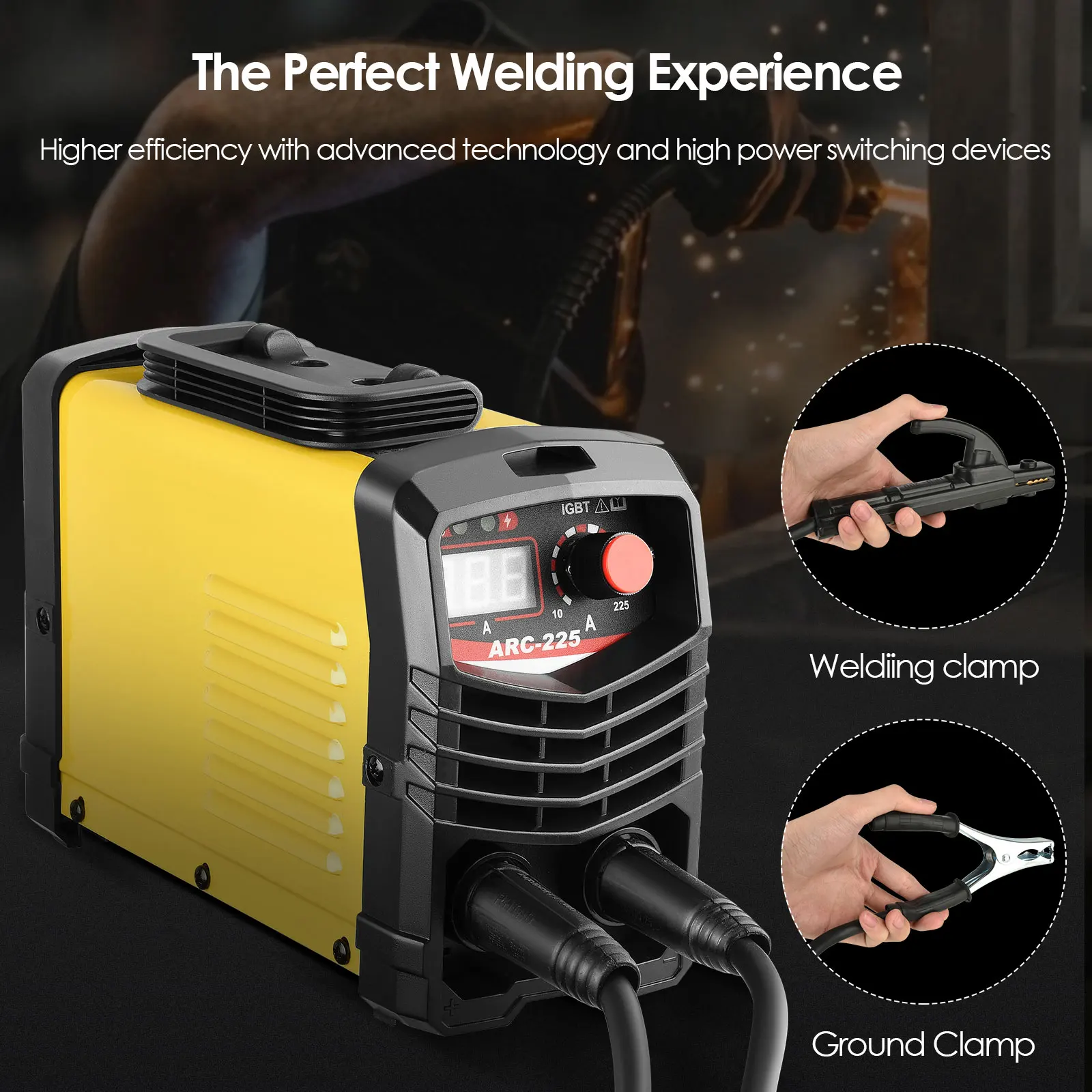 

ARC MMA digital display welding machine inverter welding machine, LCD inverter welding machine, portable