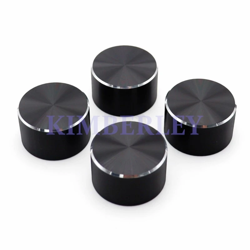 2 قطعة 30 × 17 سبائك الألومنيوم مقبض غطاء الجهد رمز التبديل غطاء المعدات الكهربائية/مضخم الطاقة حجم المقبض غطاء #3