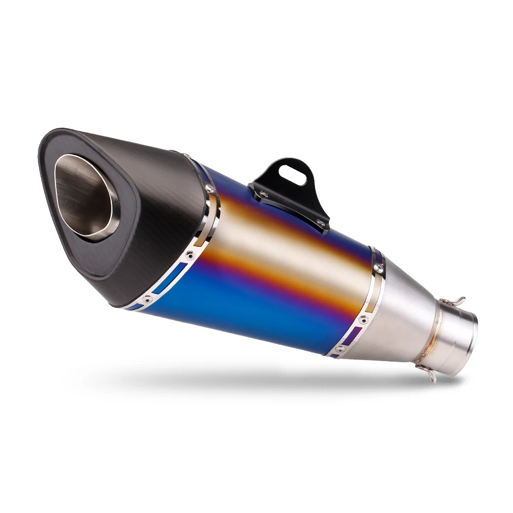 60MM Universal Motorcycle Exhaust Muffler Yoshimura R11 Modified Muffler for Pcx160 Ninja250sl Cb500f Xsr700 R25 R15v3