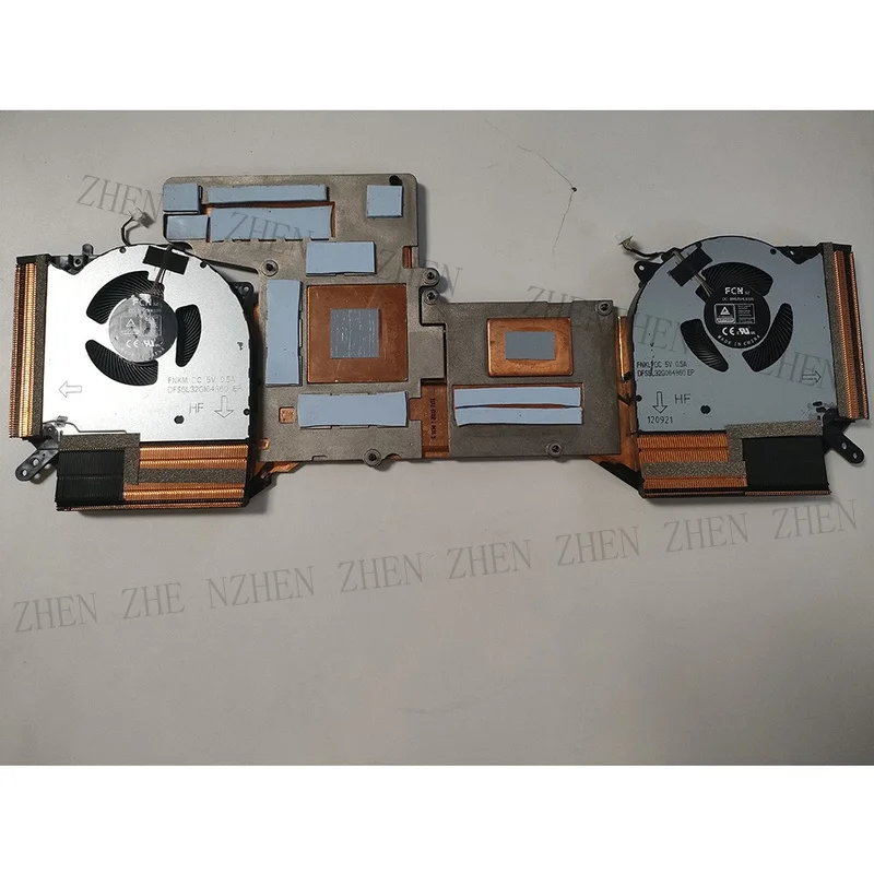 S For Lenovo Legion 7-16ITHg6 82K6 Laptop CPU GPU Fan With Heatsink 5H40S20350