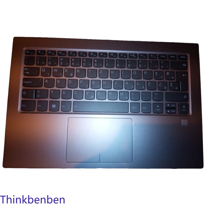 

SI Slovenian Platinum Keyboard Upper Case Palmrest Shell Cover For Lenovo Ideapad Yoga 920 13 Flex Pro 13IKB 5CB0Q09689