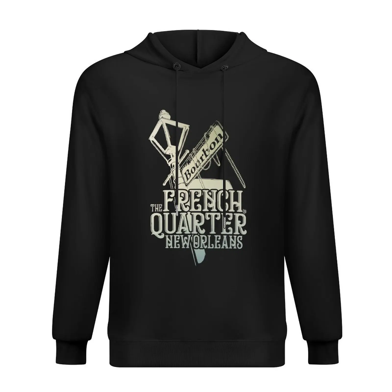 

French Quarter Bourbon Street Hoodie korean clothes men clothing winter clothes mens designer clothes designer hoodies