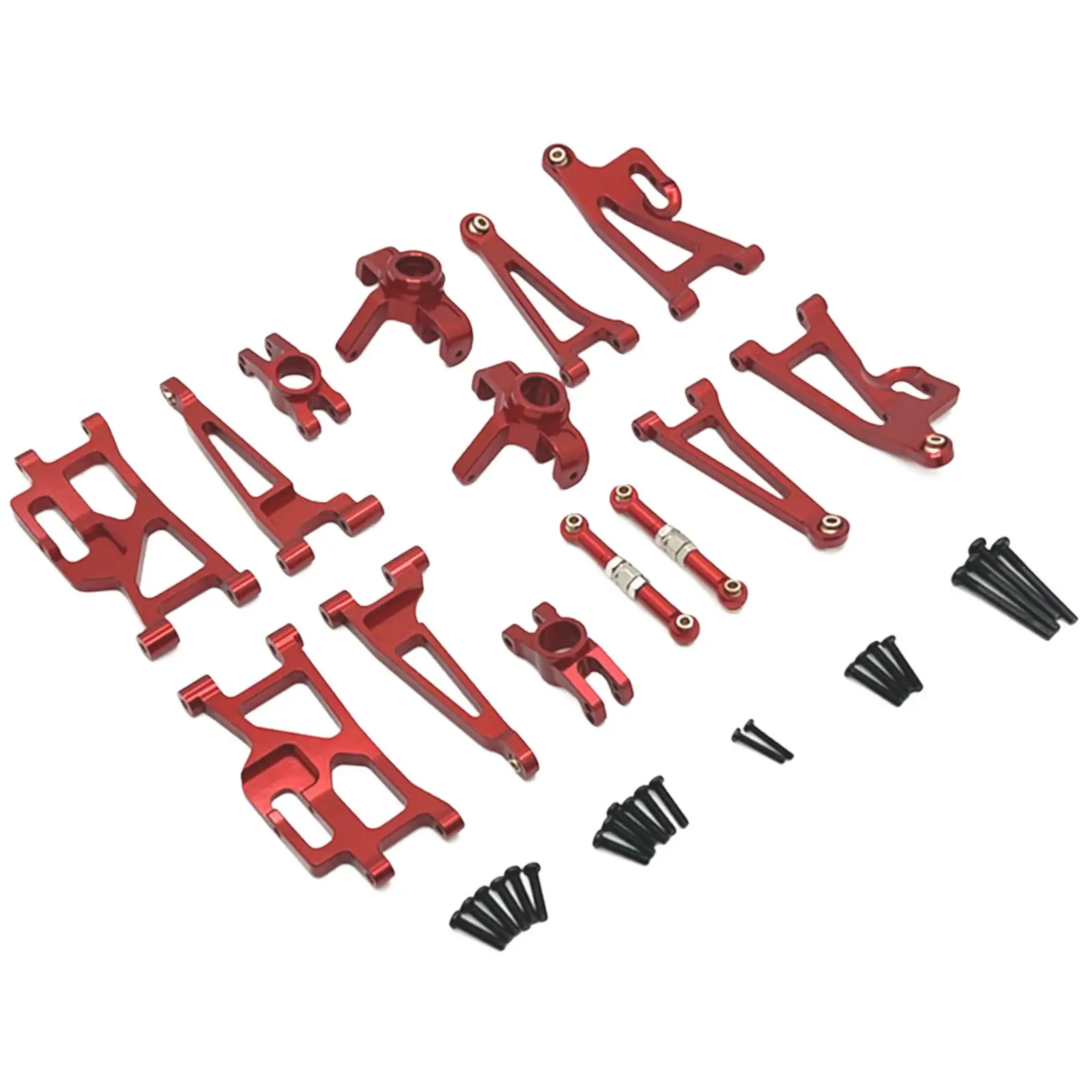 

1/14 RC Cars Metal Spare Parts Rear Upper Swing Arm Front Steering Tie Rod 1/14 RC Trucks Replaces DIY Accessory Spare Parts