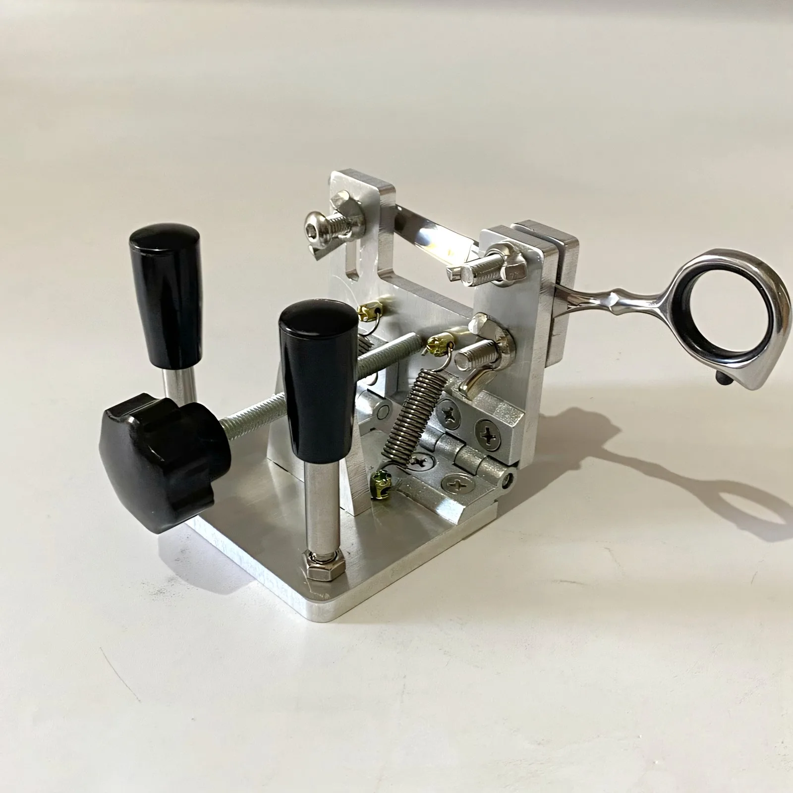 convenient tool fixture fixture blade positioner for belt sander machine handheld scissor stand fixer