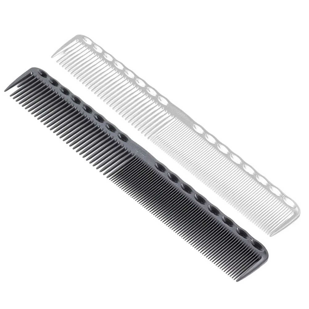 

2pcs Straightening Comb Plastic Detangling Hair Combs For Smooth Styling Professional Hairdressing Tool Salon Home Use