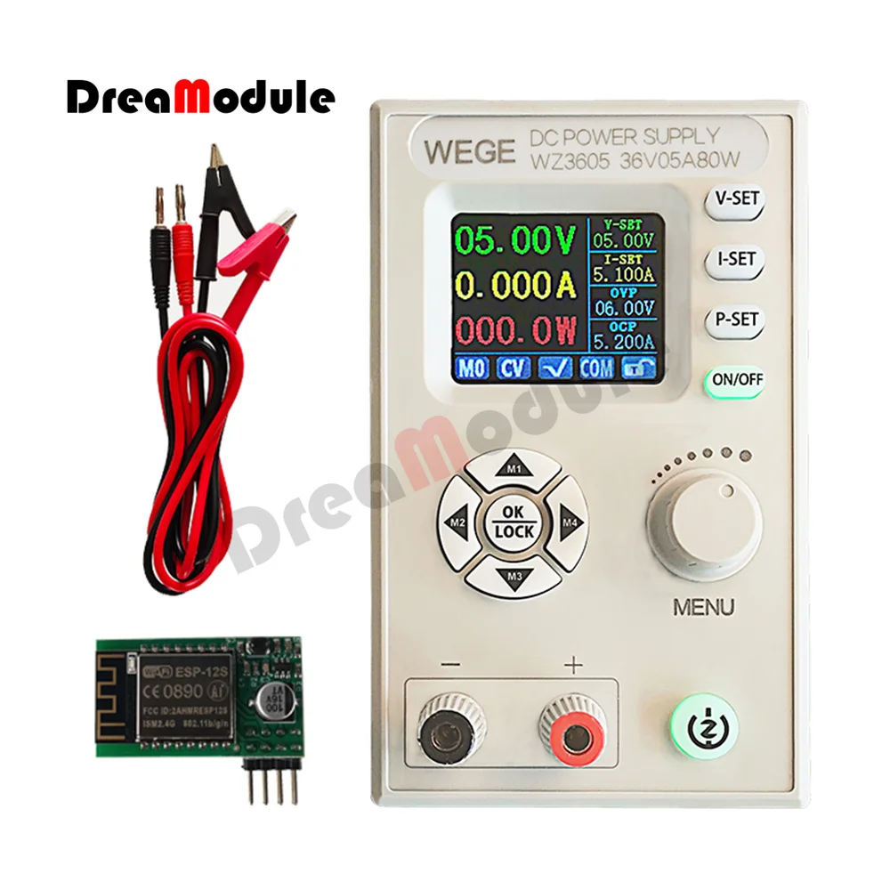 WZ3605 Anti-backflow Adjustable Digital Control DC Power Supply Buck-boost Charging Module Constant Voltage Constant Current 36V