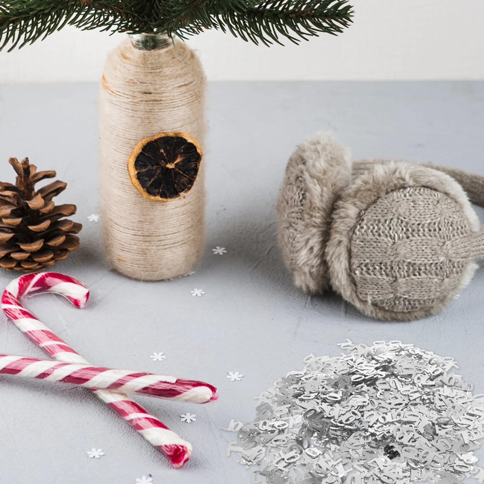 

1200pcs Number 70 Silver Confetti Premium Sequins Party Decoration Birthday Anniversary Table Sprinkle Reusable Glitter For