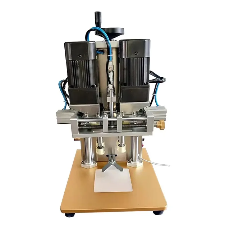 SGJ-80 NEW Model Electric And Pneumatic Capping Machine For Plastic Bottles, Bottle Screwing Machine