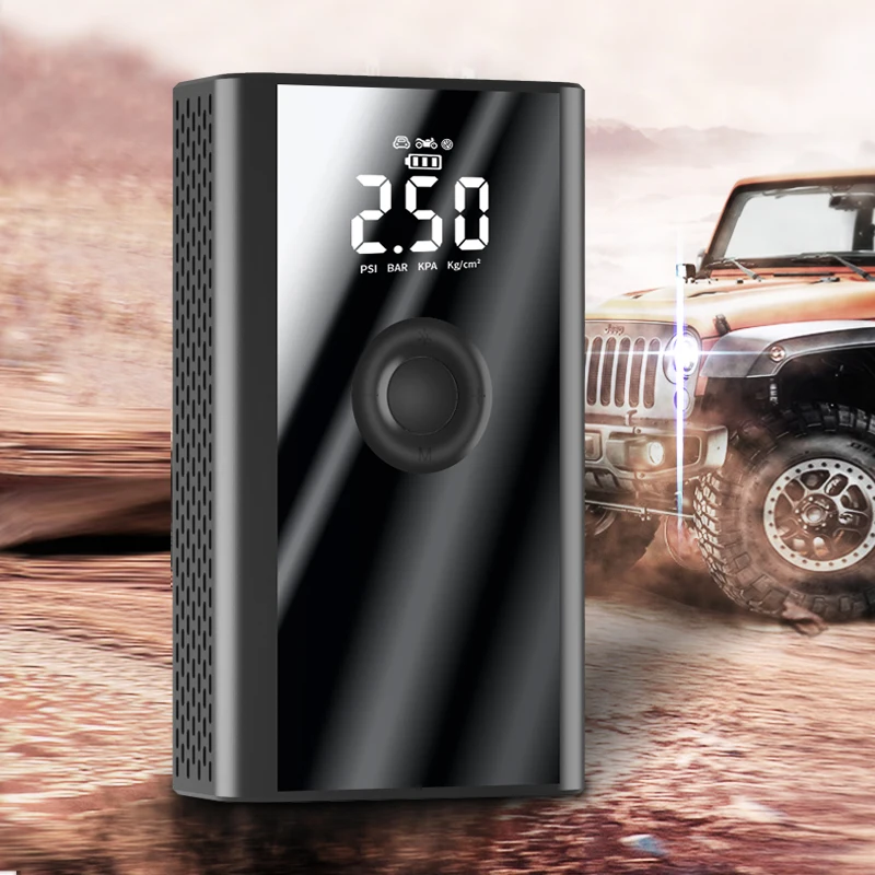 Multi-function Mini Wireless Ball Motorcycle Scooter Bicycle Tire Inflator Electric Air Pump for Bikes