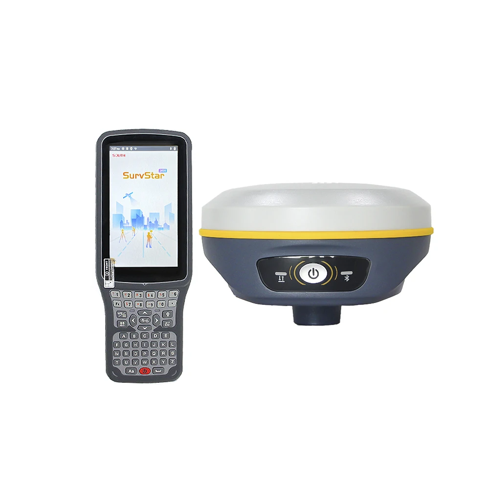 South Insight V2/S1 Lightweight Surveying Design Hot-Swappable Battery Long-Distance Operation GNSS RTK