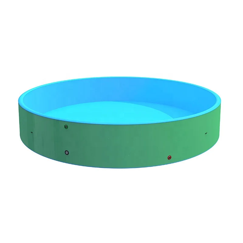 Wholesale Double Wall Fabric Material Round Inflatable Swimming Pool