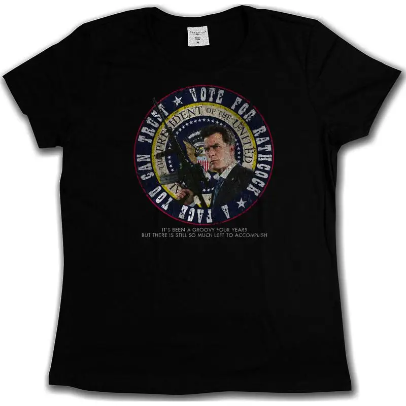 VOTE FOR RATHCOCK MACHETE T SHIRT Rodriguez Danny Trejo Charlie Sheen