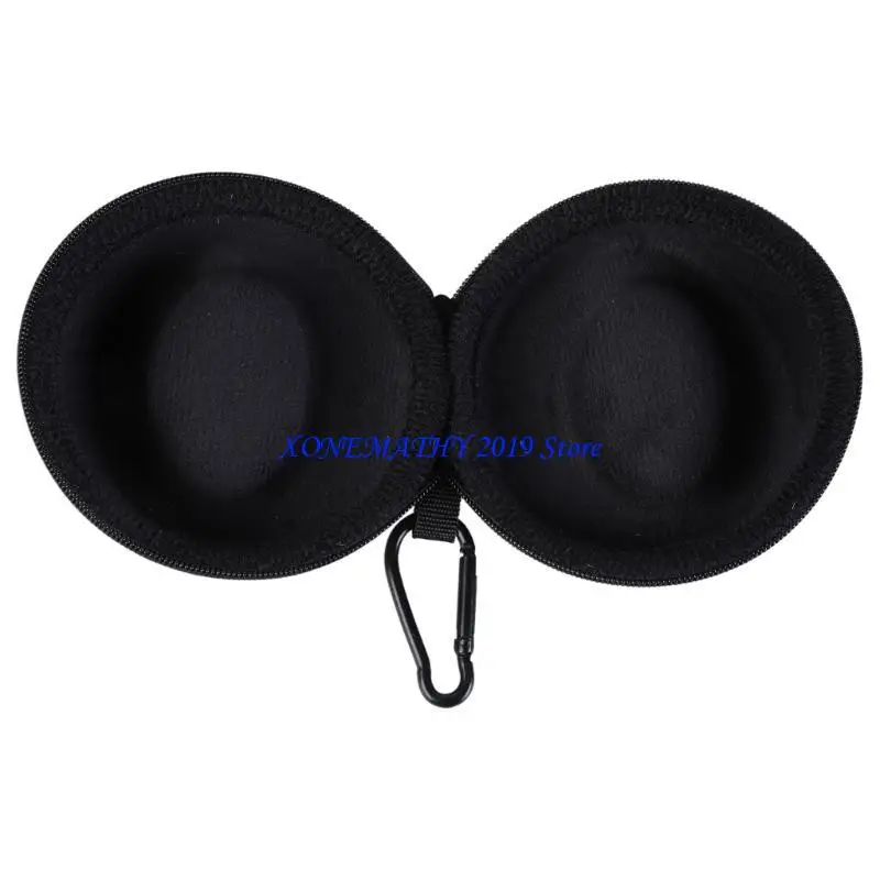 F42F Watch for Case for W/ Zipper + Carabiner Single Watch Storage Box لـ AC في الهواء الطلق