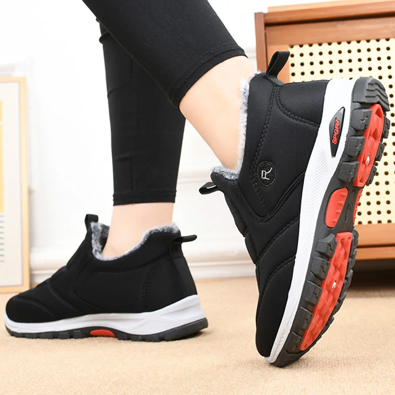 Snow Boots Men Casual Men's Boots Male Winter Shoes For Men Outdoor Shoes Men Plus Size Mens Shoes Footwear Work Boots image 4