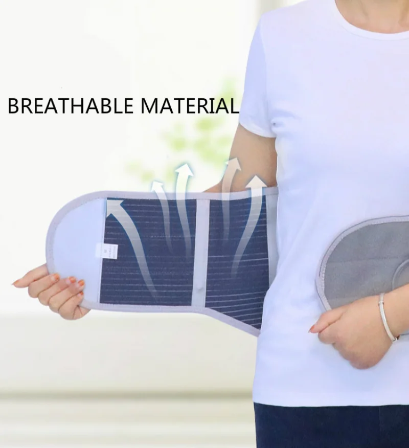 Lumbar Support Belt Self Heating Magnetic Orthopedic Back Brace Support Adjustable Waist Trainer Belt Pain Relief Spine Straight