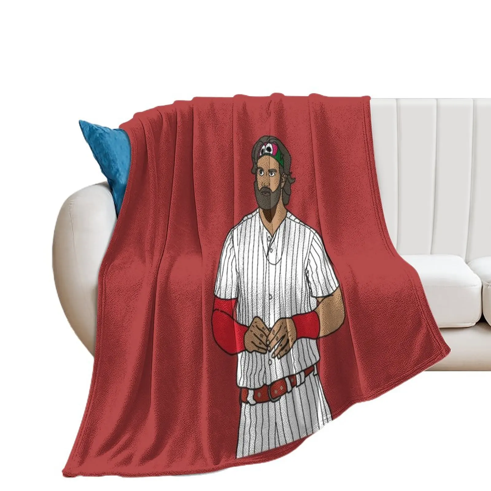 Bryce Harper Throw Blanket christmas decoration Hairys bed plaid Blankets