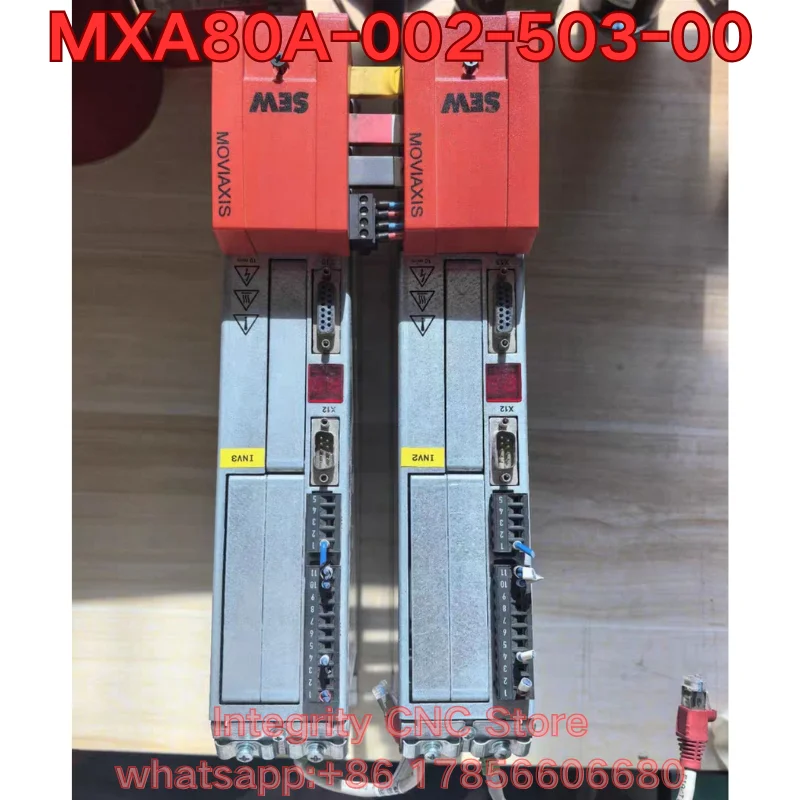 Second-hand MXA80A-002-503-00 servo driver function test is normal