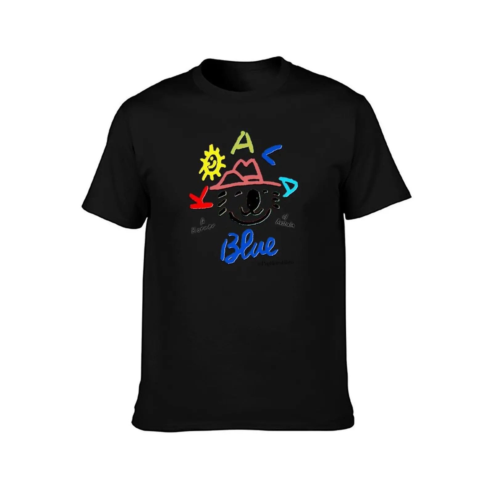 Koala Blue - Vintage Reproduction - Olivia Newton-John - Designed by PopRetroDisco T-Shirt Comfortable Work Wear Tee T-Shirt