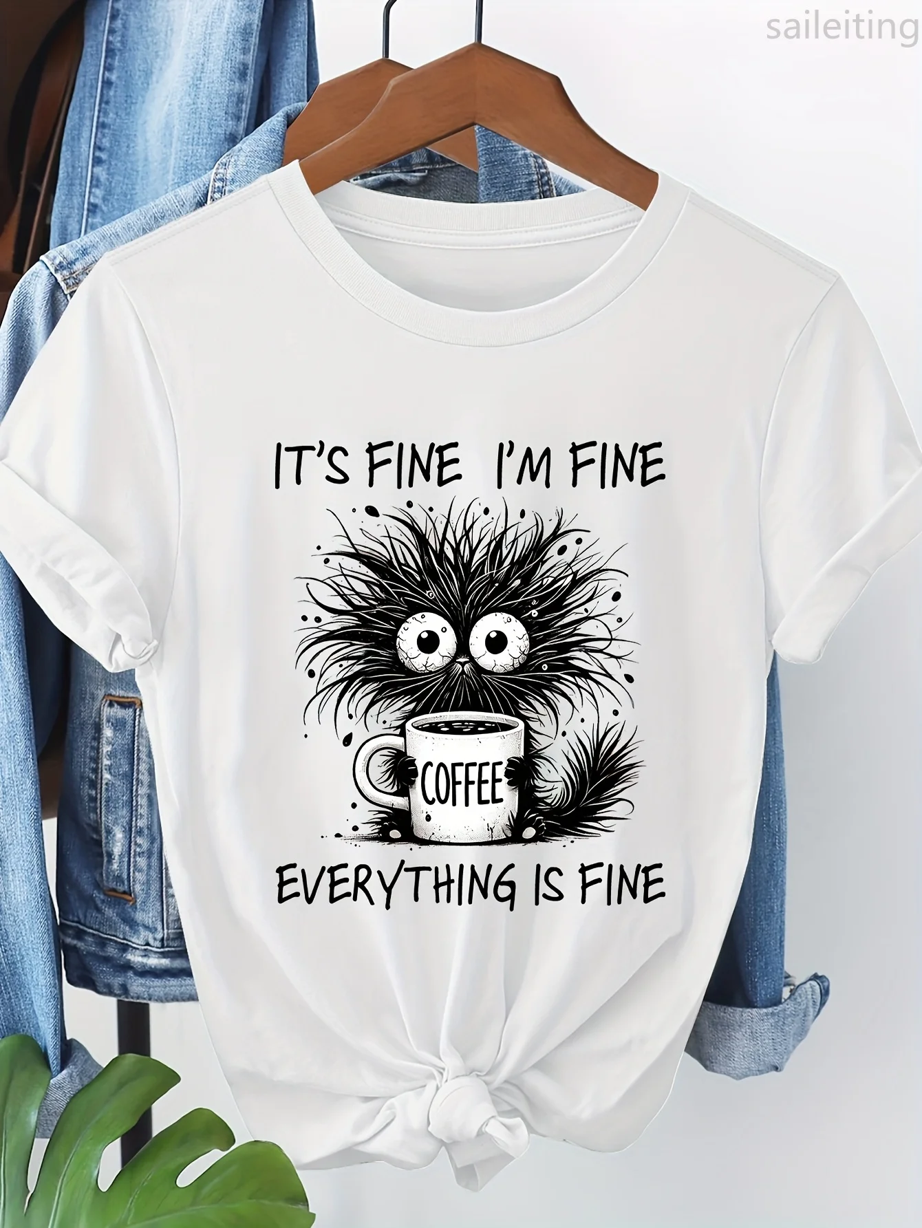 Camiseta Informal C… - image