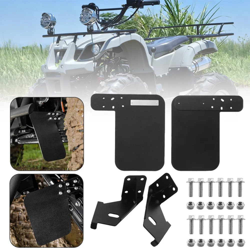 

Rear Trailing Arm Guards Mud Flap with Acessories For Polaris RZR XP 4 1000 2014 2015 2016 2017 2018 2019 2020 2021 2022 2023