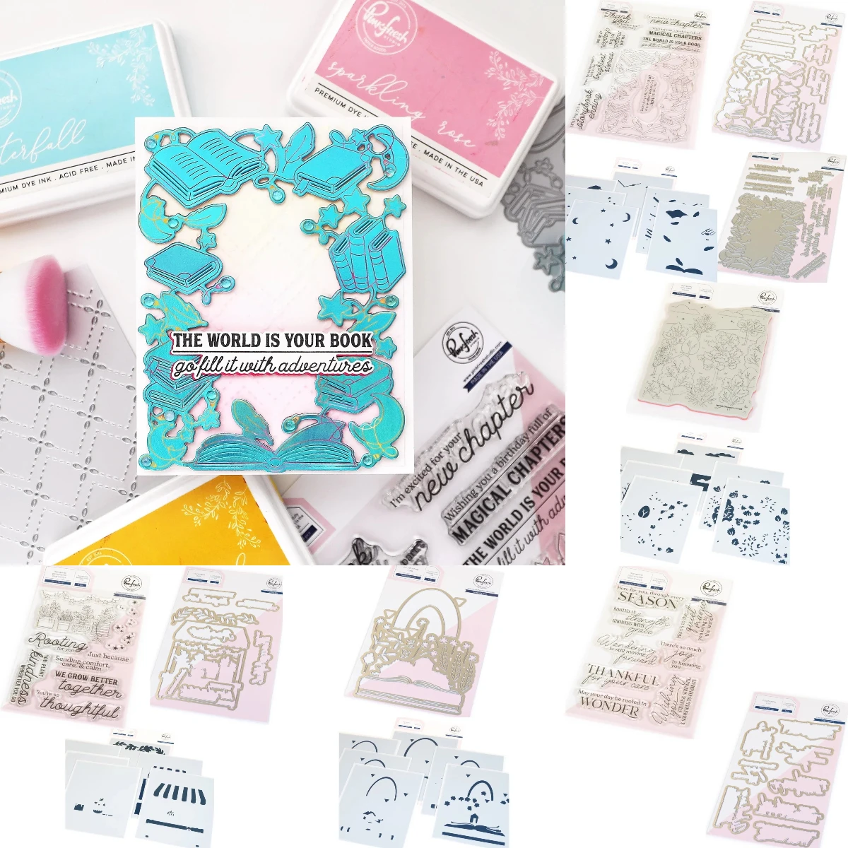 

Pinkfresh Studio Sparkle Stitches Cover Plate 2025 НОВЫЕ вырубные штампы для скрапбукинга, украшения для дневника, трафарет для тиснения, шаблон «сделай сам»