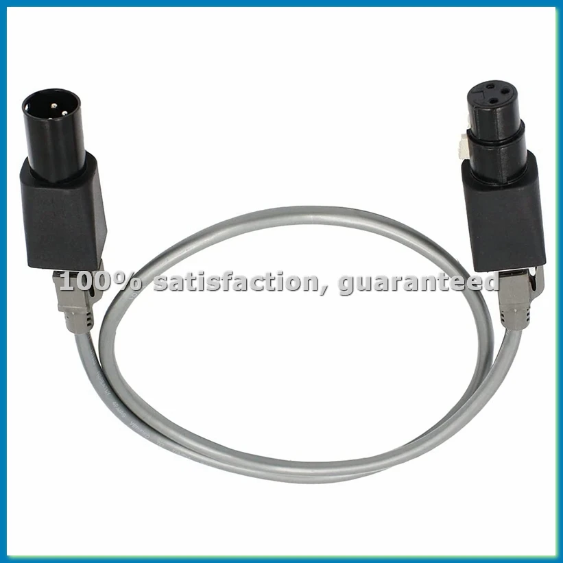 

Комплекты адаптеров RJ45 Ethernet на 3-контактные XLR (женский и мужской разъемы) (3PIN 1Pair)-A79U