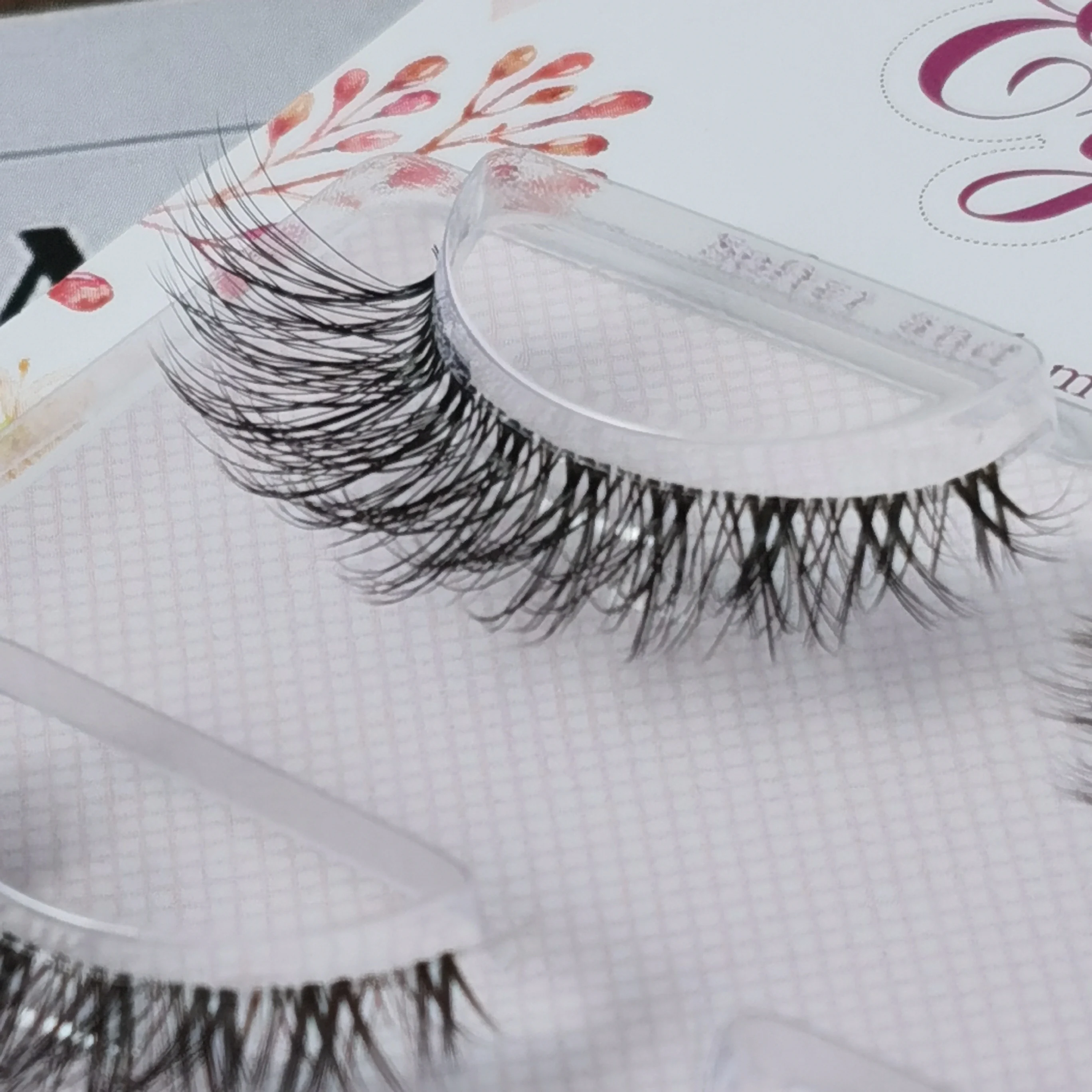 Short Natural Style 3D False Eyelashes Handmade Transparent Faux Real Lashes 3 Pairs Beauty Makeup Fake Eyelash Sexy Eye Lash