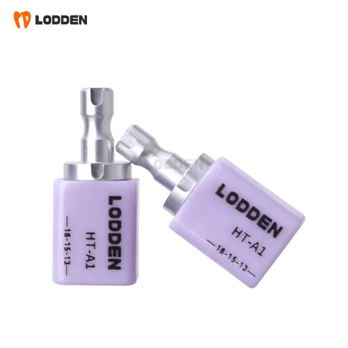 Imagen 2 del producto 20 piezas/4 cajas Lodden Dental disilicato de litio C14 sistema Sirona bloque restauración en la silla estética materiales de laboratorio Dental