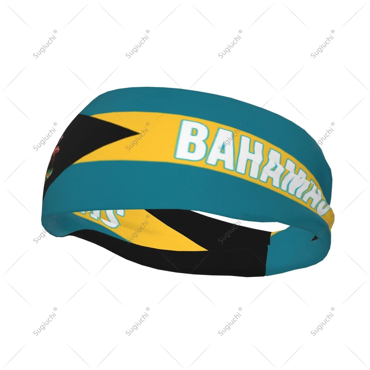 

Эластичные широкие повязки на голову с флагом Багамских островов для мужчин и женщин, для йоги, фитнеса, тенниса, бега, занятий в спортзале