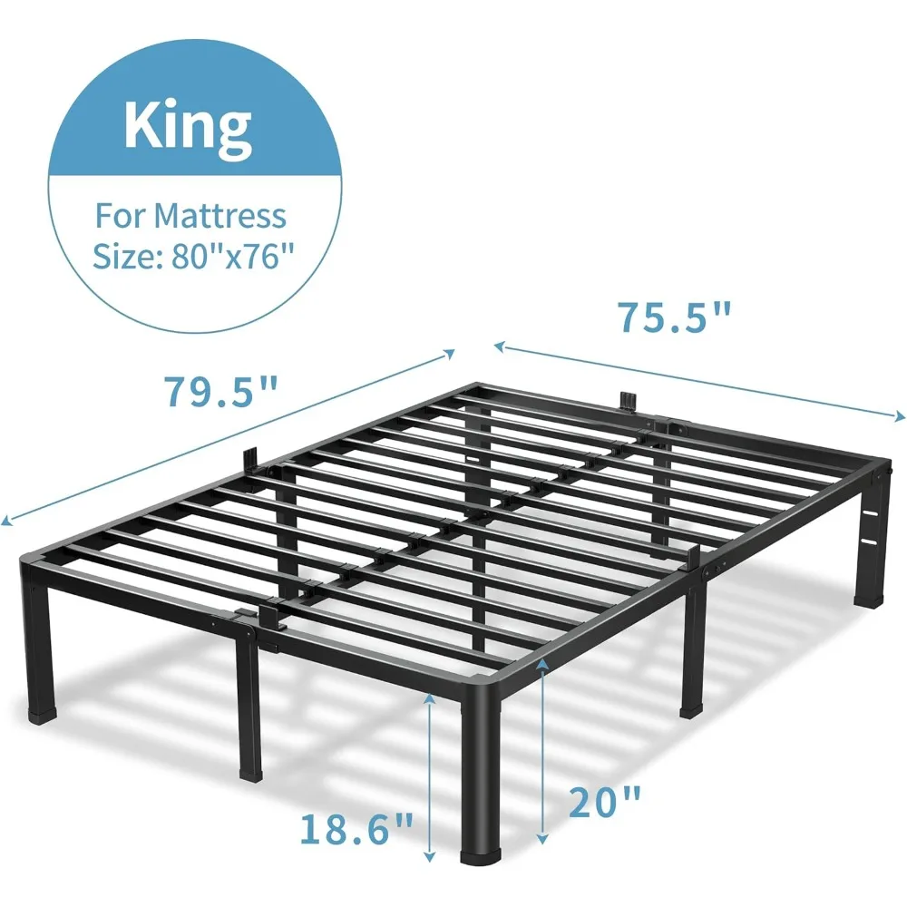 Thumbnail 3 - #23 Latest Metal Platform Beds Offers