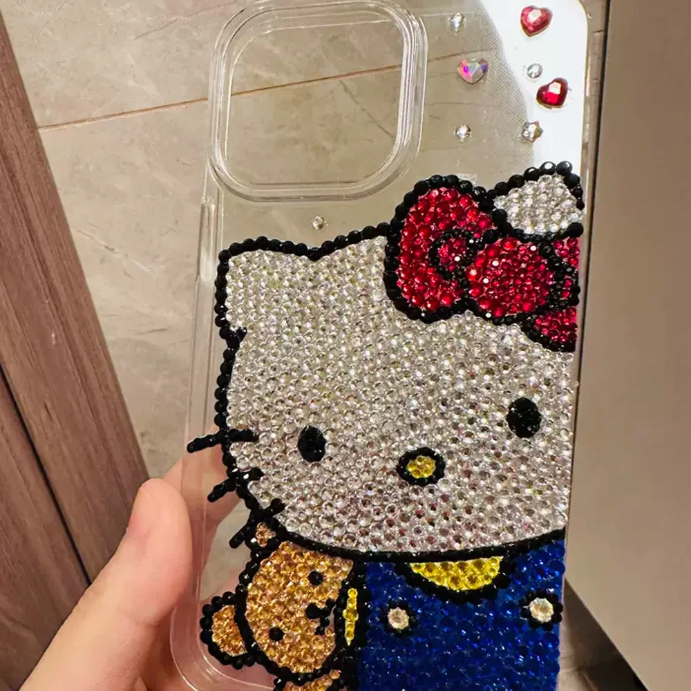 Hello Kitty Rhinestone Bling Crystal Phone Case Chain For iPhone 16 12 13 14 15Pro Max X Xs XR 7 8 Plus SE 2 3 10 Transparent B - AliExpress 202192403 Hello Kitty Rhinestone Bling Crystal Phone Case Chain For iPhone 16 12 13 14 15Pro Max X Xs XR 7 8 Plus SE 2 3 10 Transparent B - AliExpress 202192403