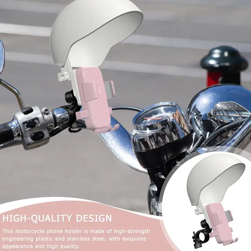Motorcycle Phone Mount Helmet Mobile Phone Holder 360 Rotation Motorcycle Cellphone Mount For Bicycles Handlebar