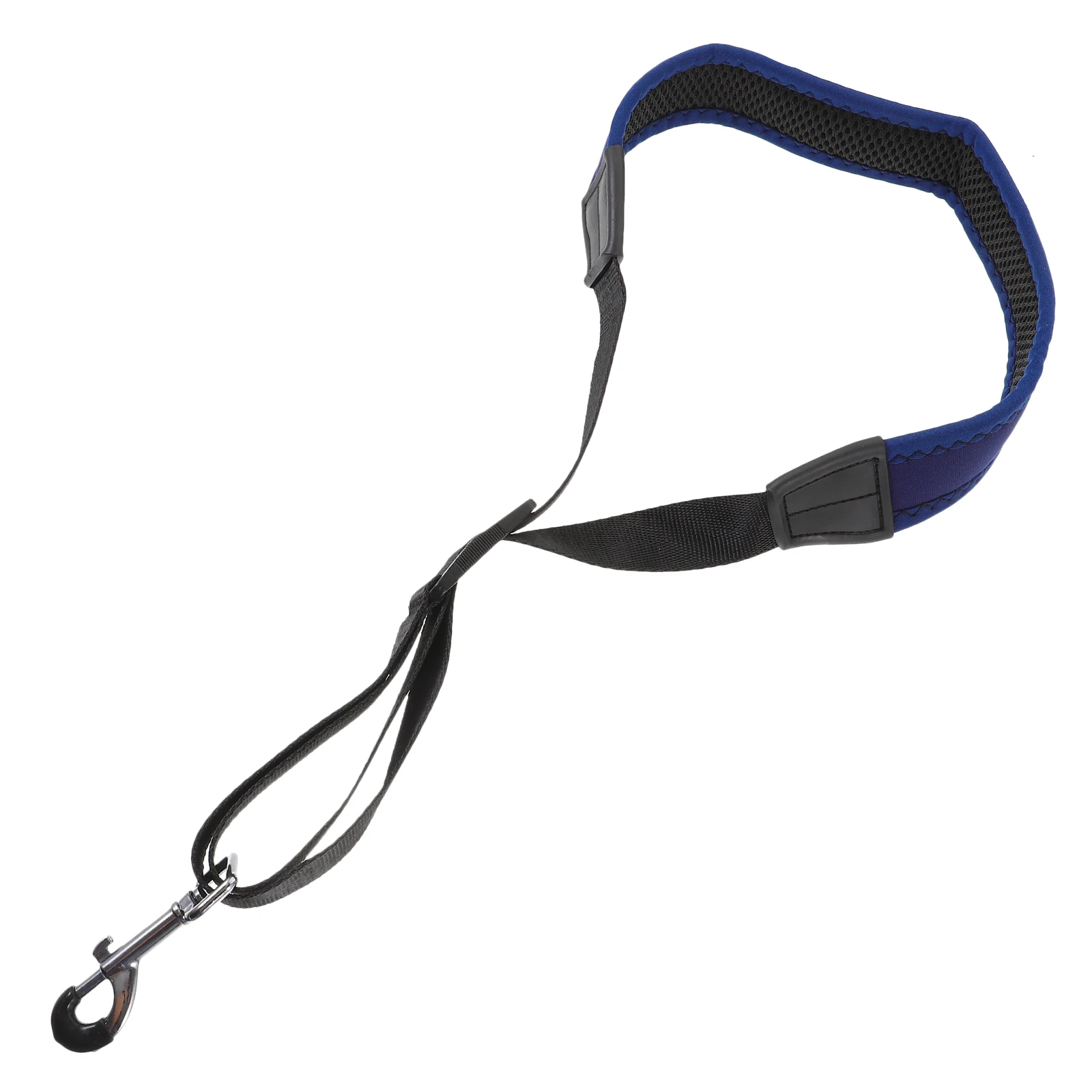 

Saxophone Strap Soprano Neck Straps Shoulder Alto Blue Adjustable Lanyard Harness