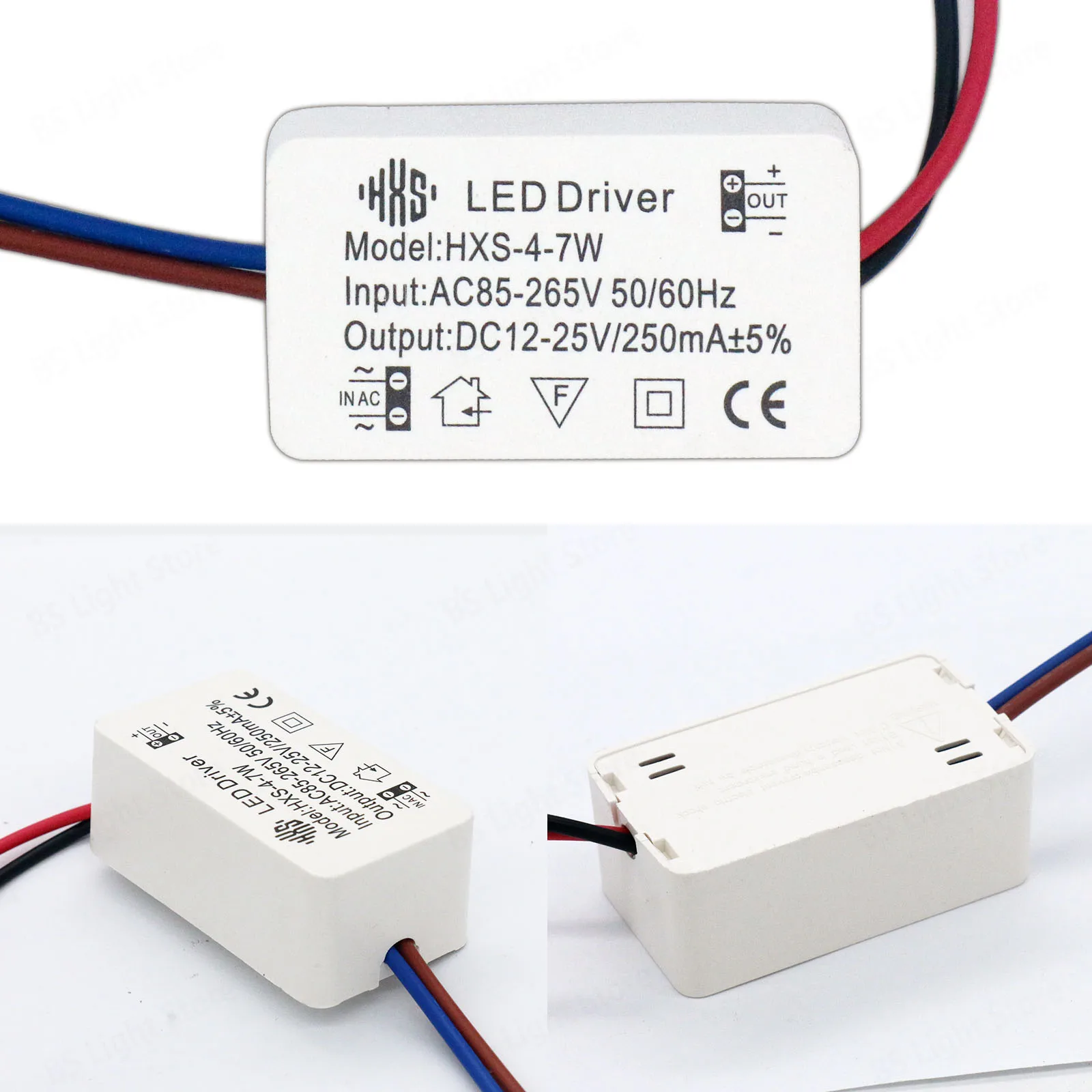 Driver LED 240-250mA 2-3w 3-5W 4-7w 8-12w 18w 20w 18-24w LED alimentatore Driver a corrente costante per trasformatore lampadina a LED