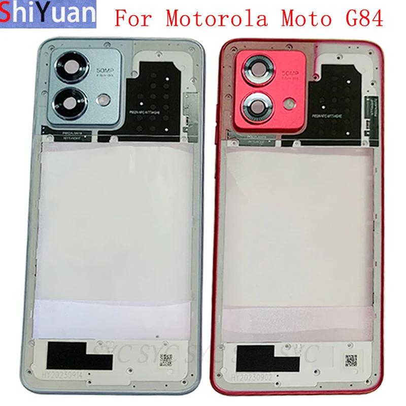 Phone Housing Middle Frame Center Chassis Cover For Motorola Moto G84 Middle Frame Replacement Repair Parts